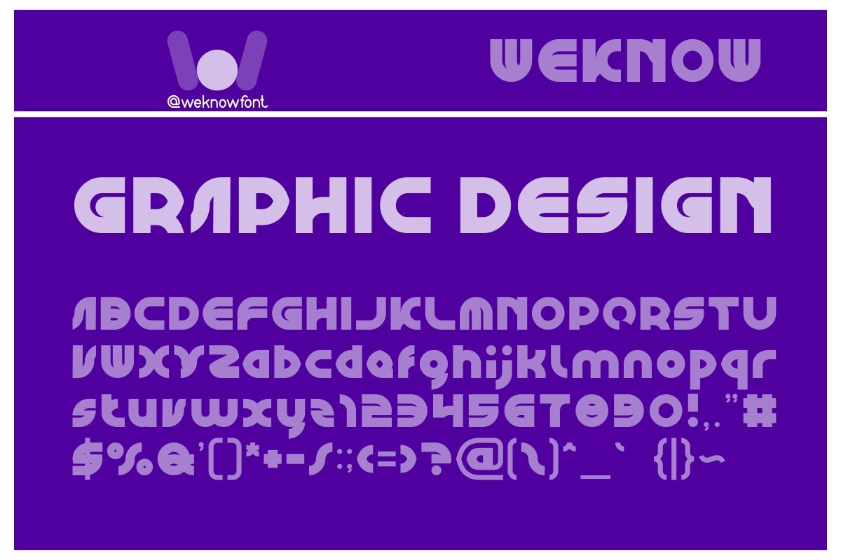 Graphic Design Font