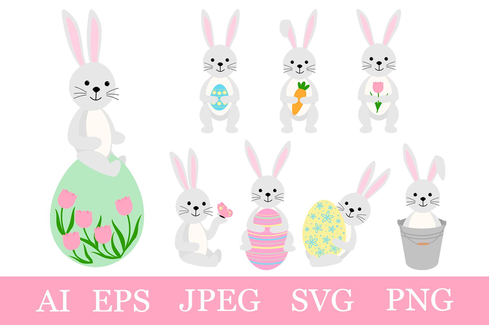 Easter Bunny Sublimation. Bunny SVG