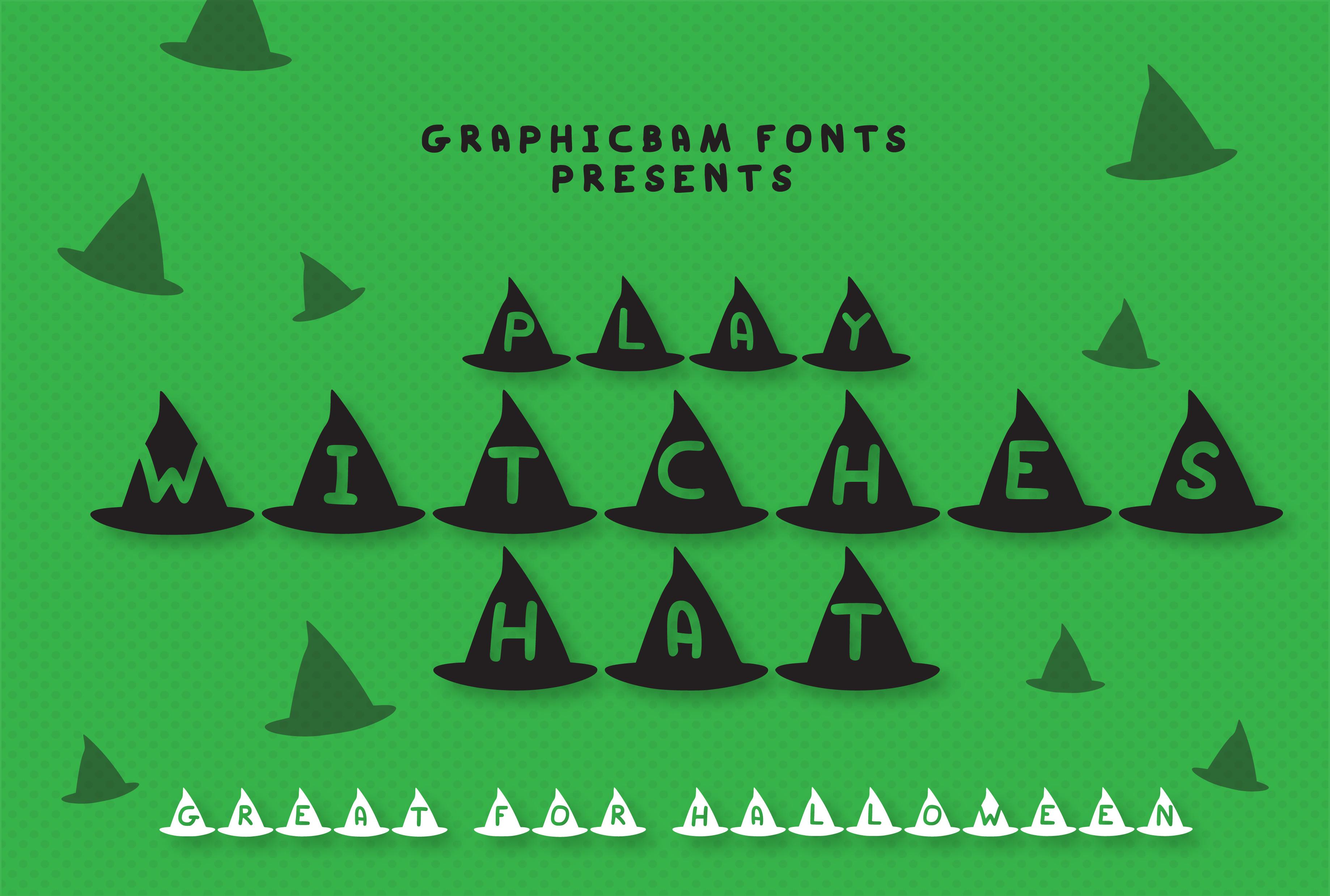 Play Witches Hat Font