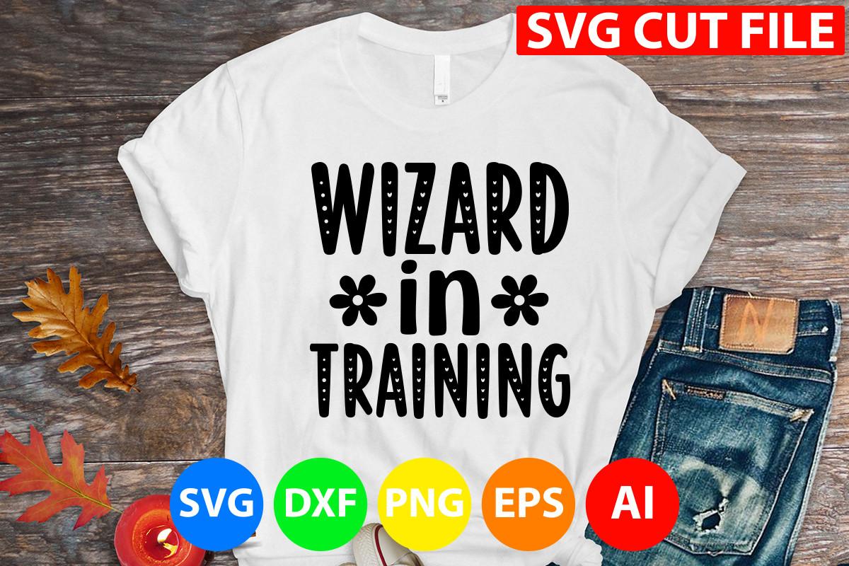 Wizard in Training Svg Cut File
