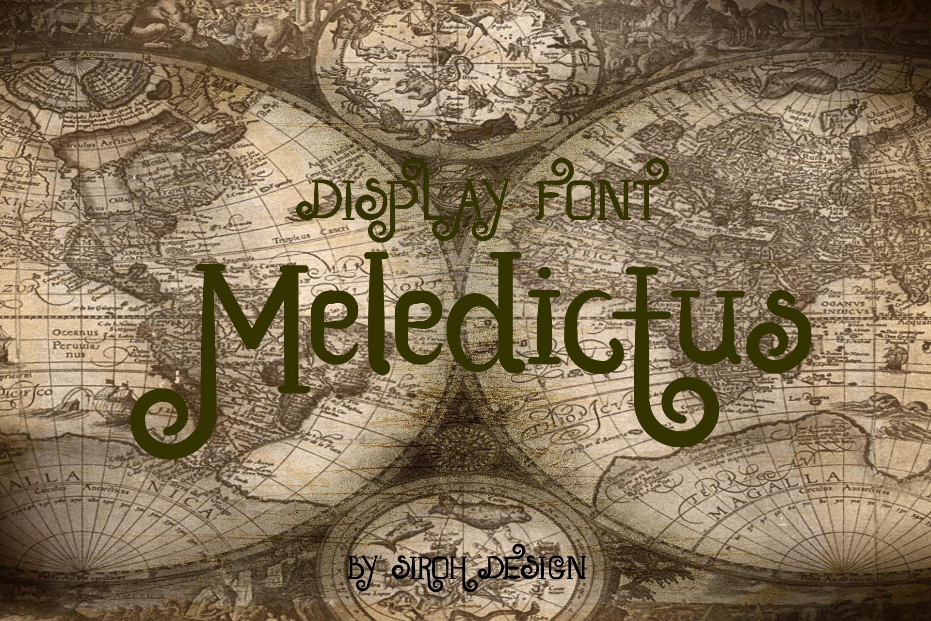 Meledictus Font