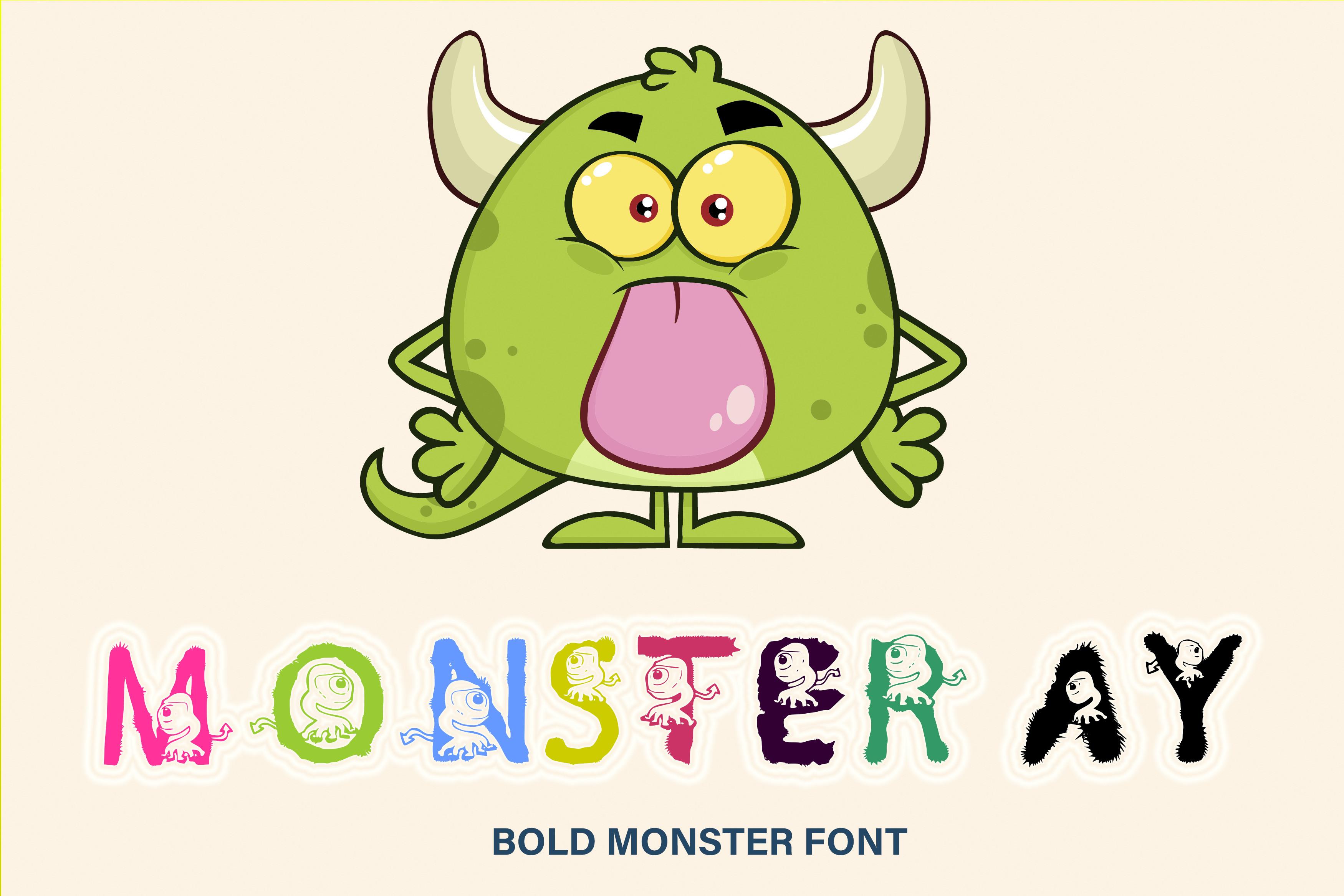 Monster Ay Font