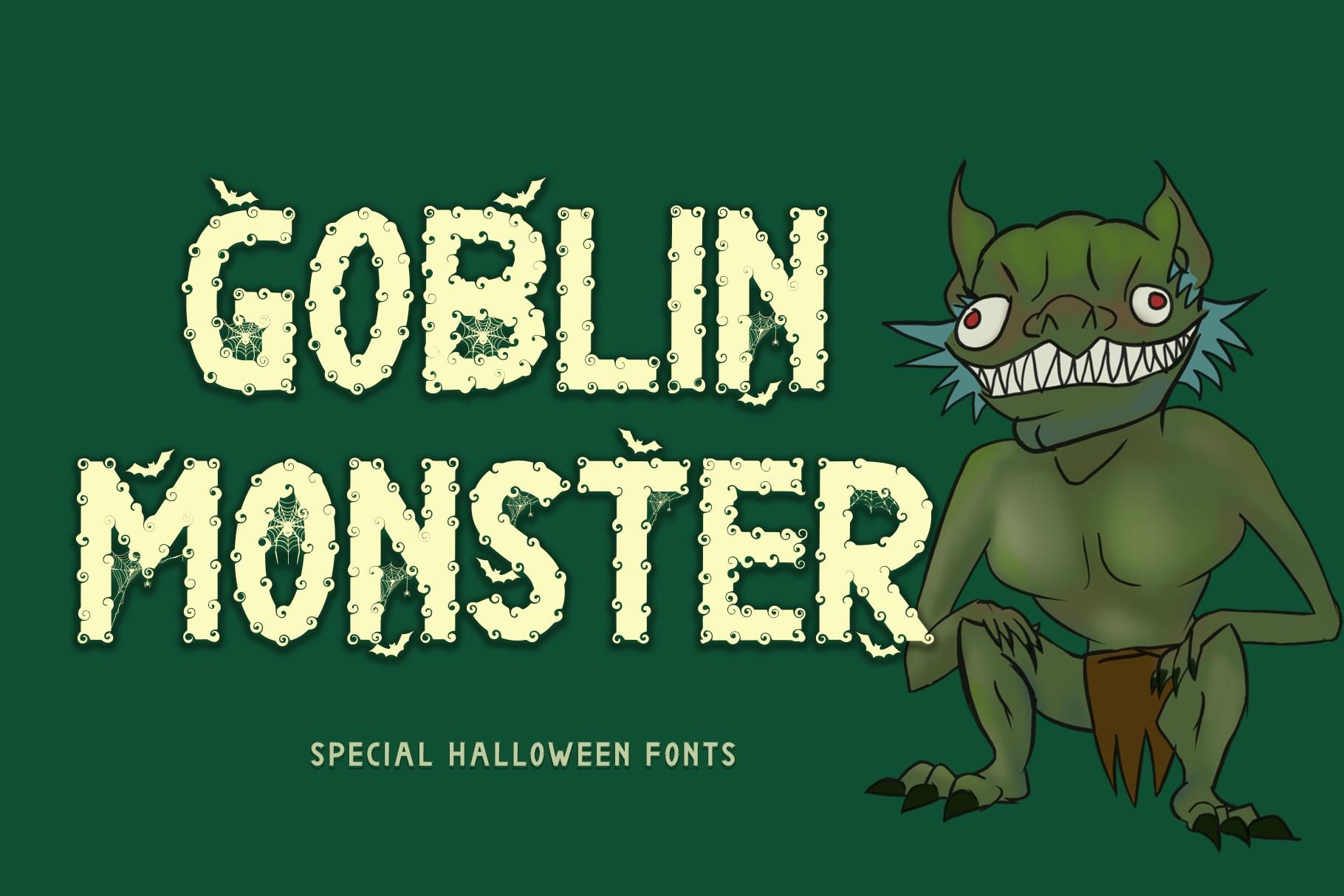 Goblin Monster Font
