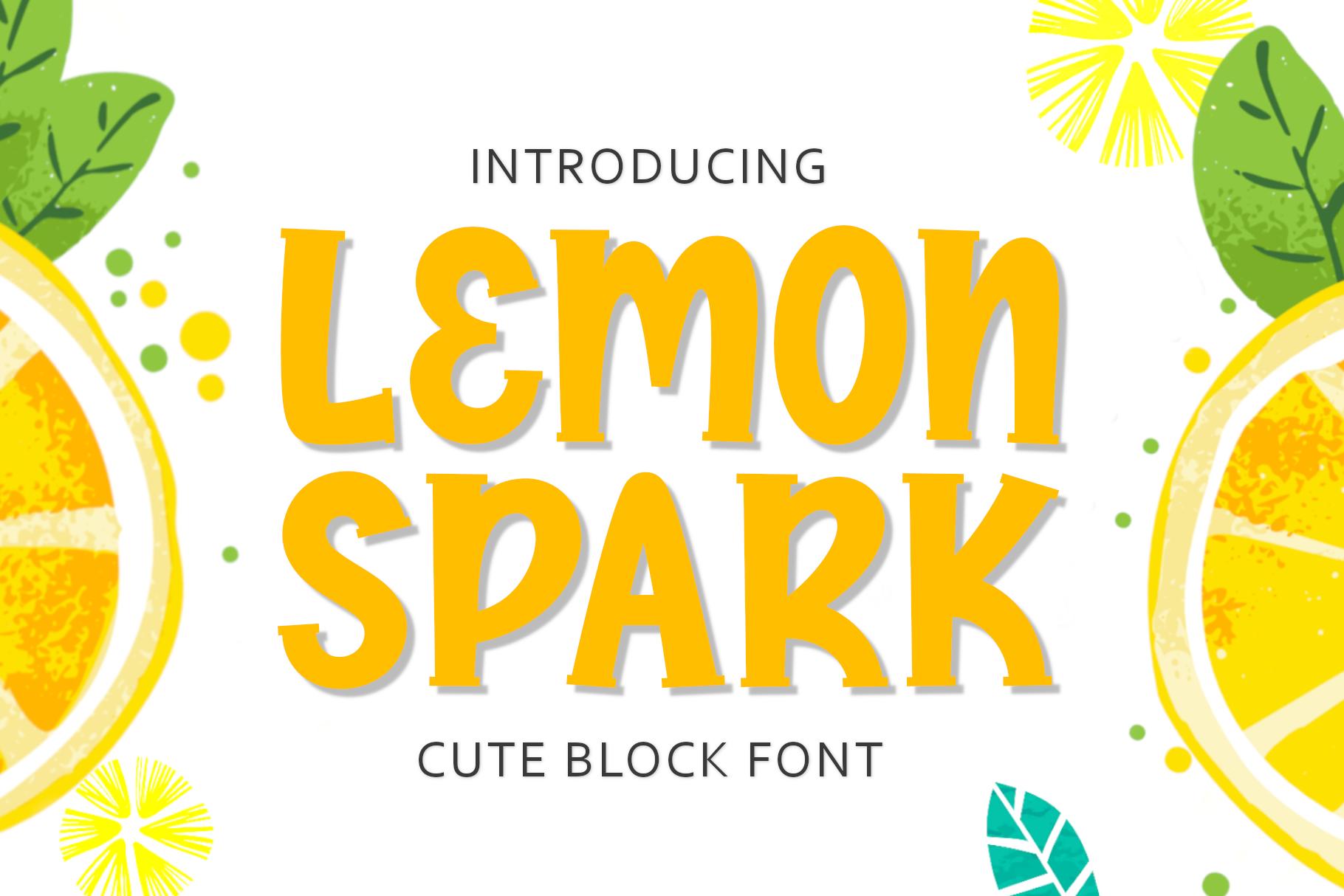 Lemon Spark Font