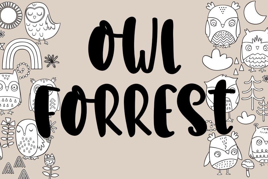 Owl Forest Font