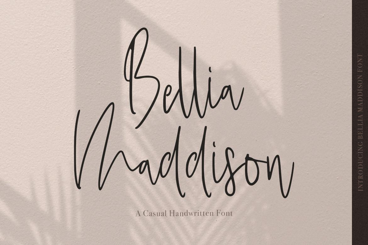 Bellia Maddison Font