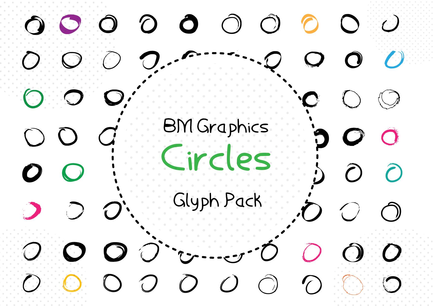 BM Graphics - Circles 2 Font