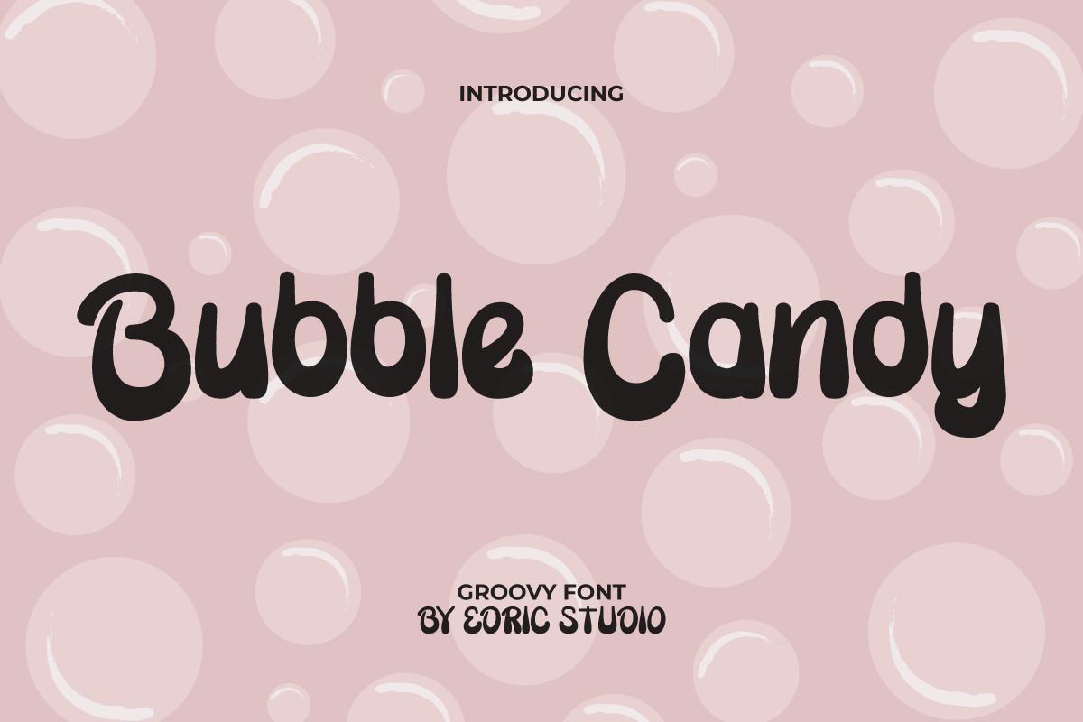Bubble Candy Font