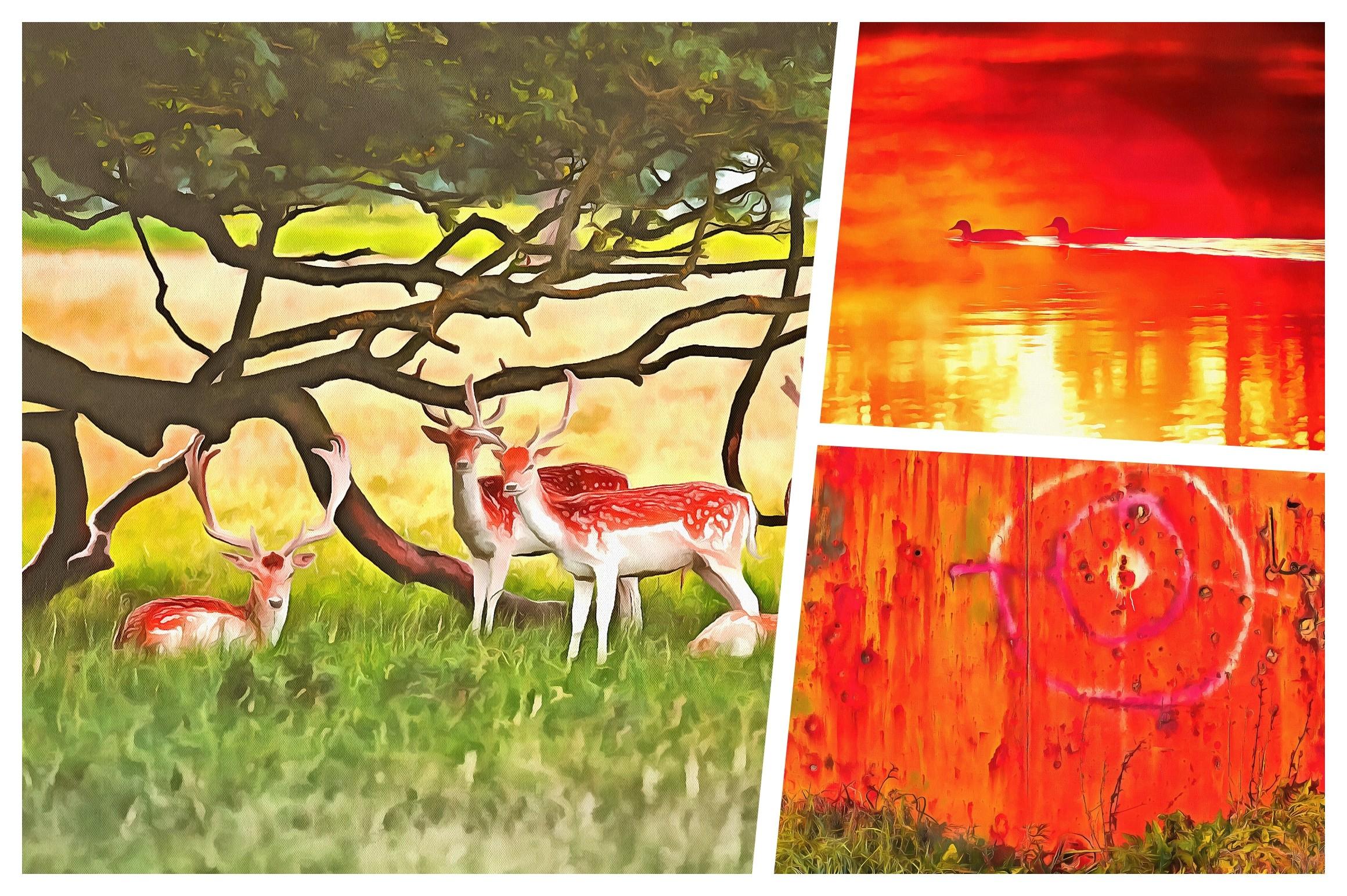Hunting Sublimation Watercolor