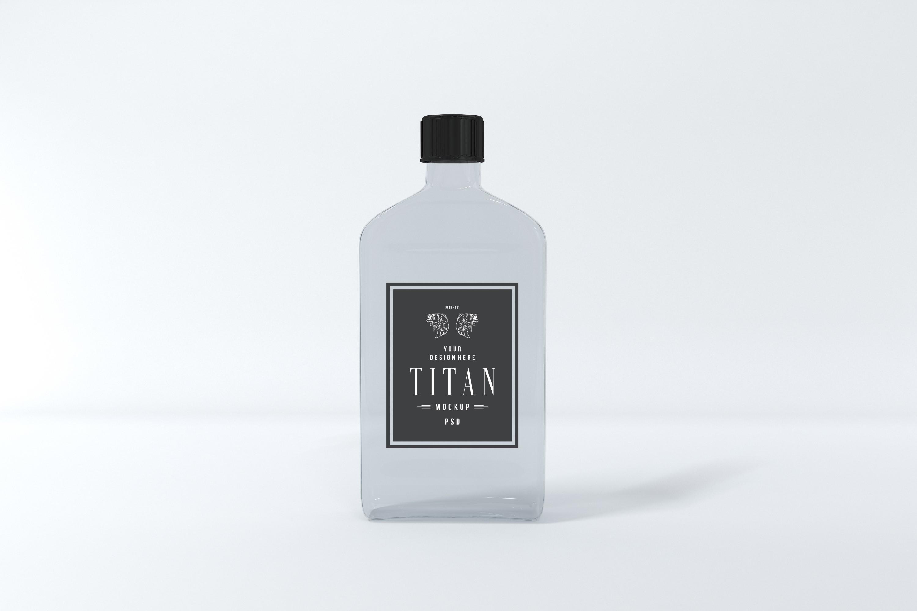 Titan Bottle Mockup