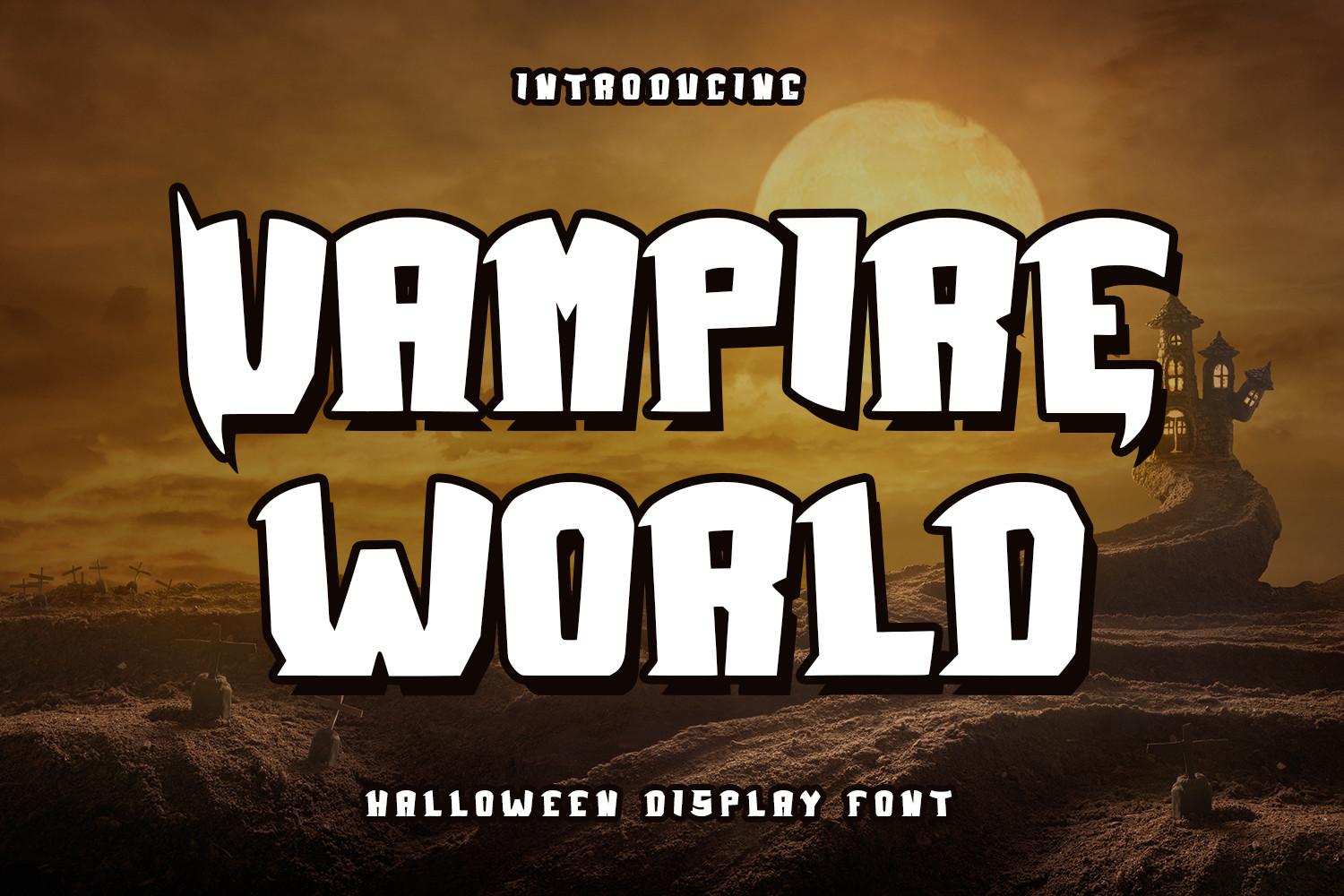 Vampire World Font