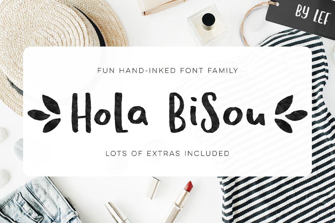 Hola Bisou Family Font
