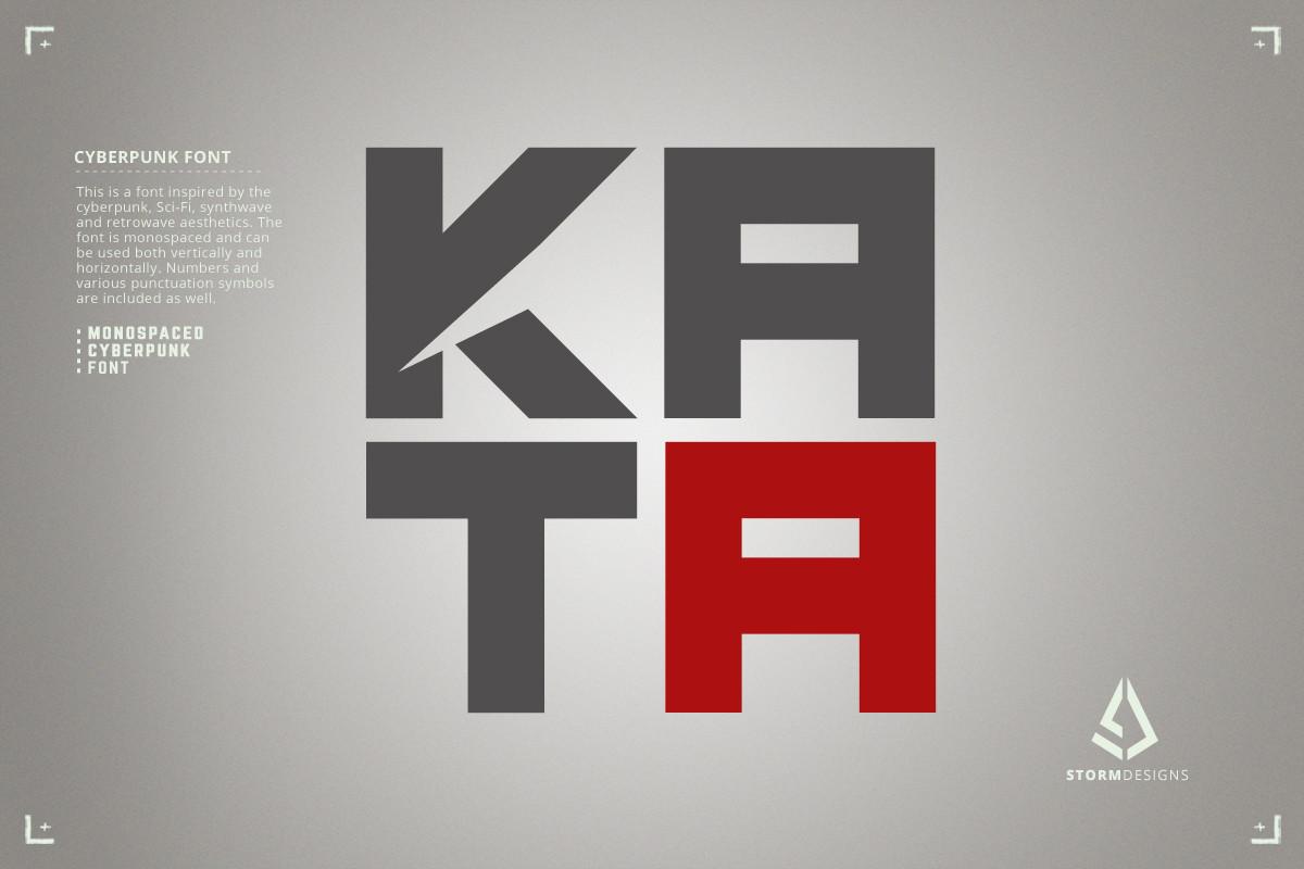 Katana Font
