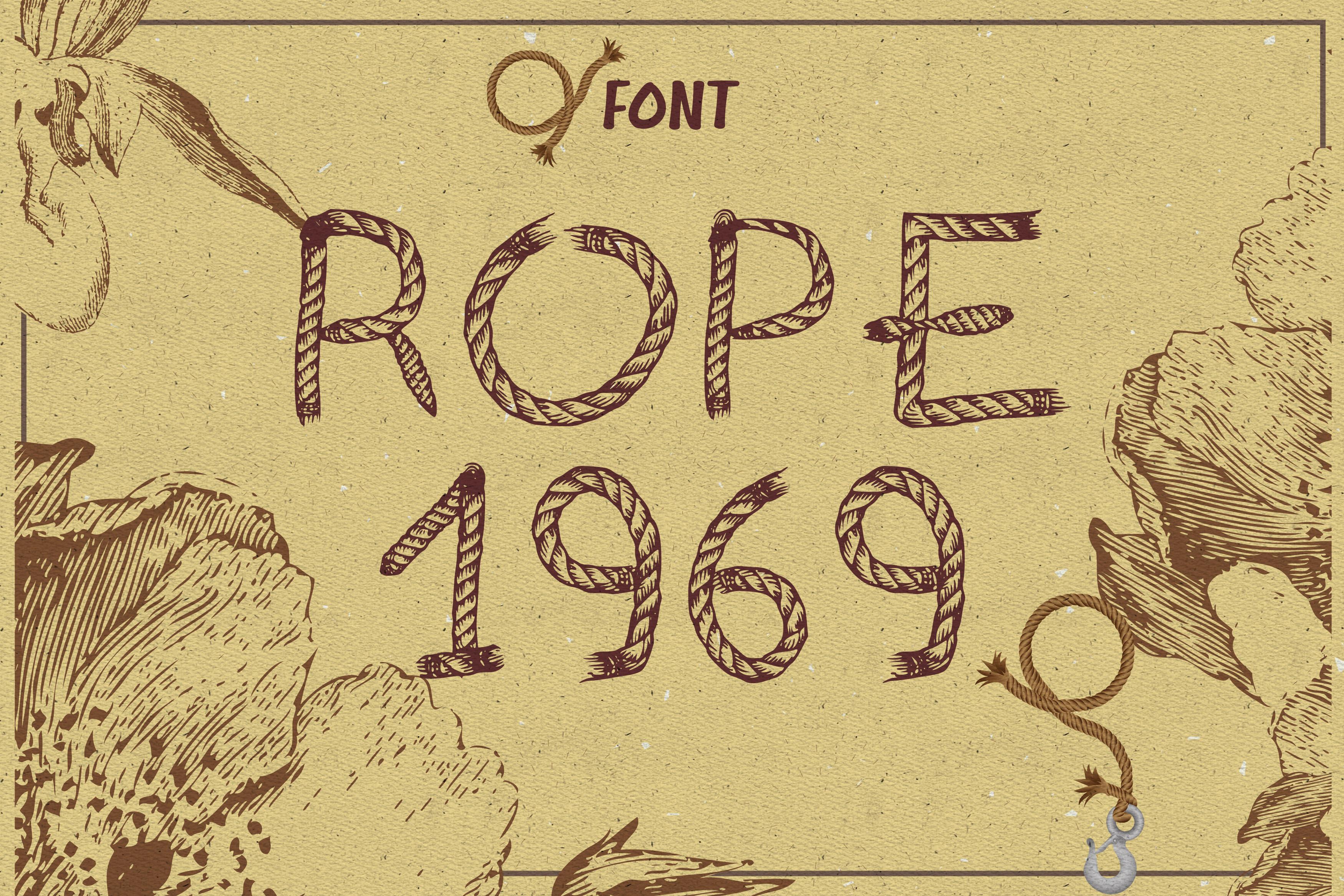 Rope 1969 Font