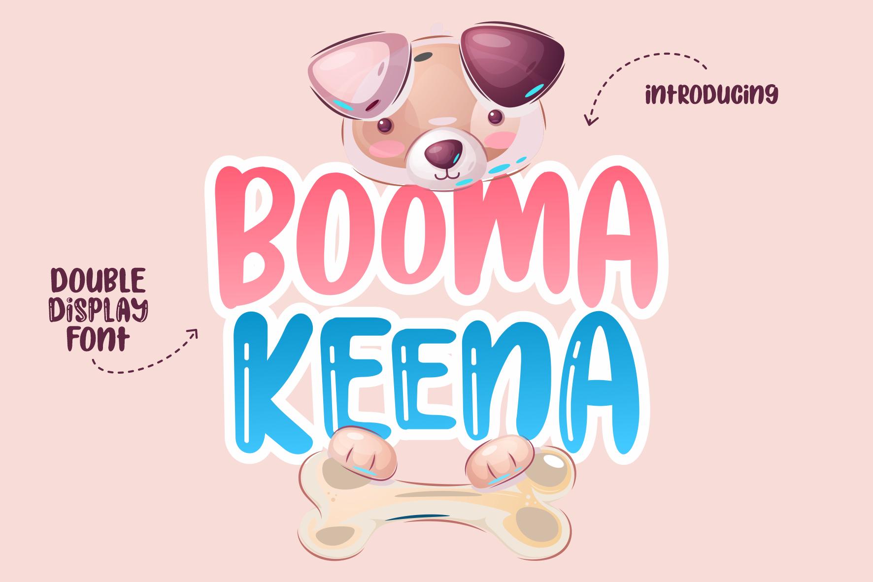 Booma Keena Font