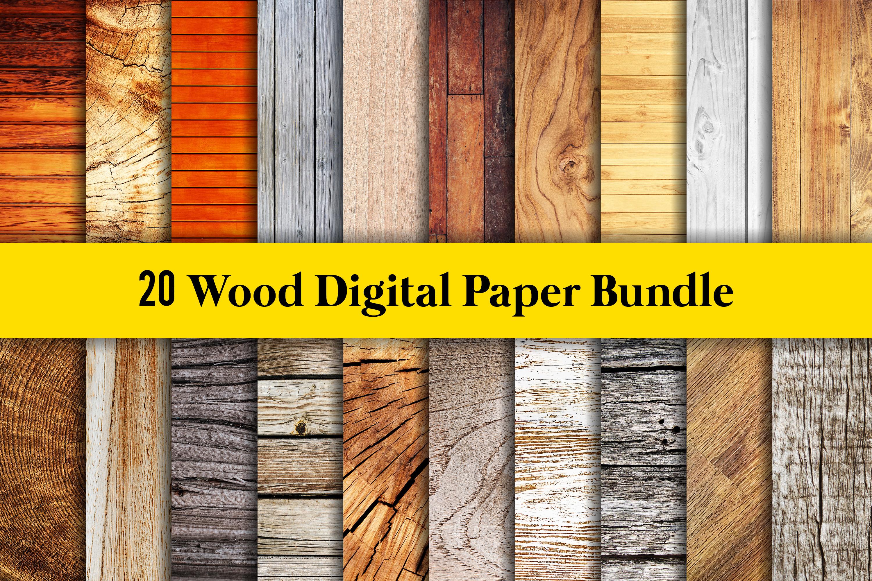 Wooden Background Bundle, Wood Texture