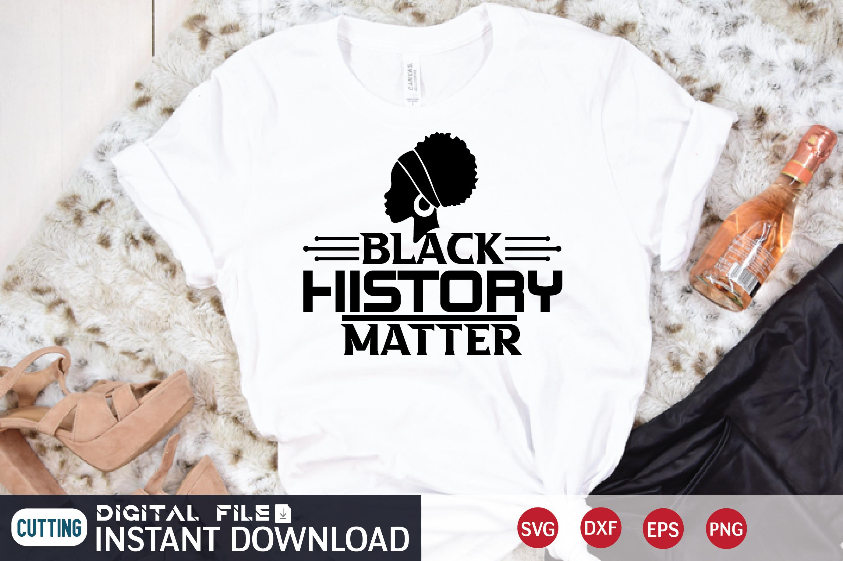 Black History Matter Svg