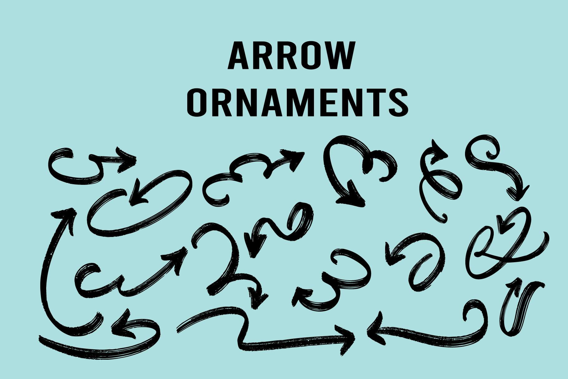Arrow Ornament Font