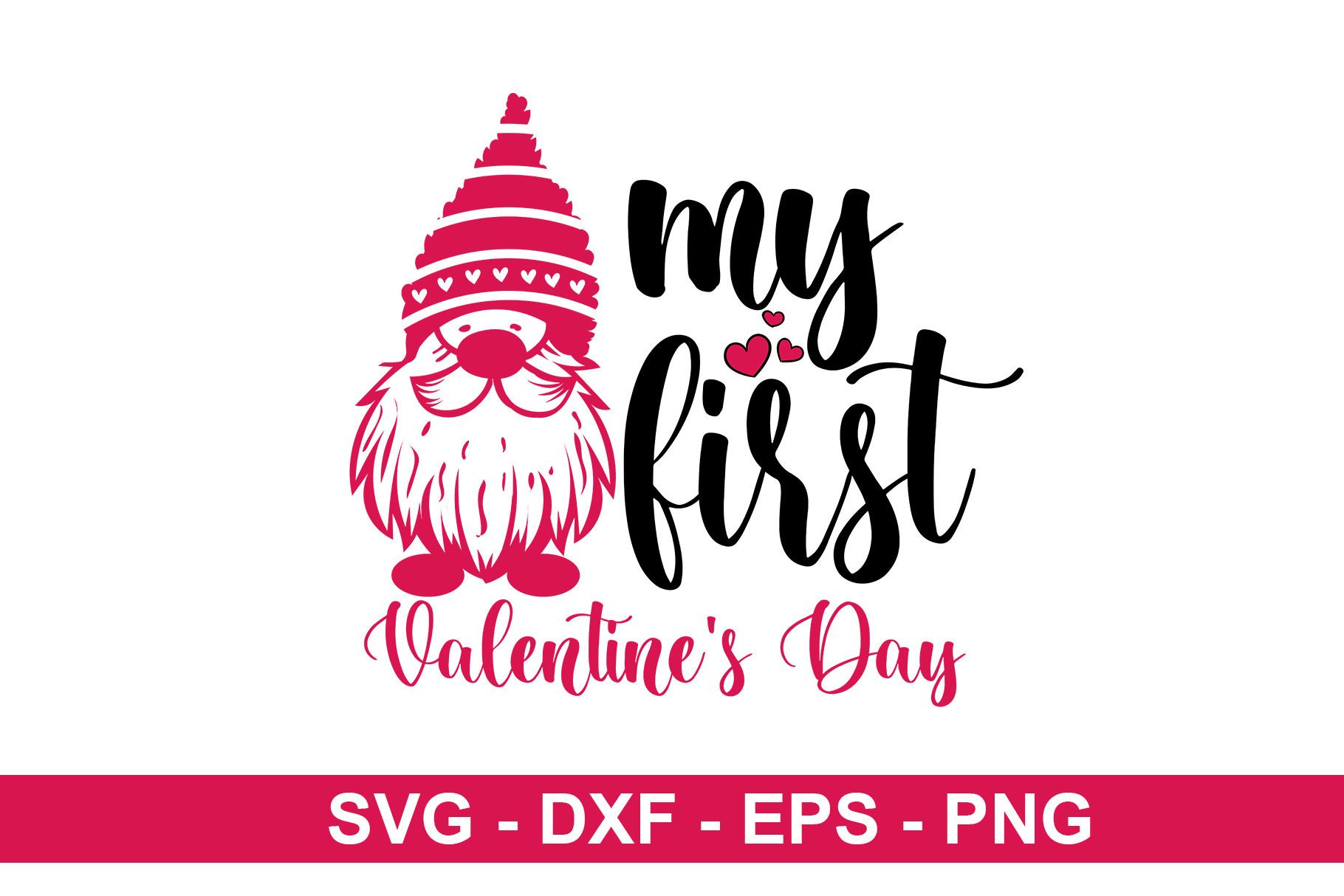 FREE My First Valentine 's Day