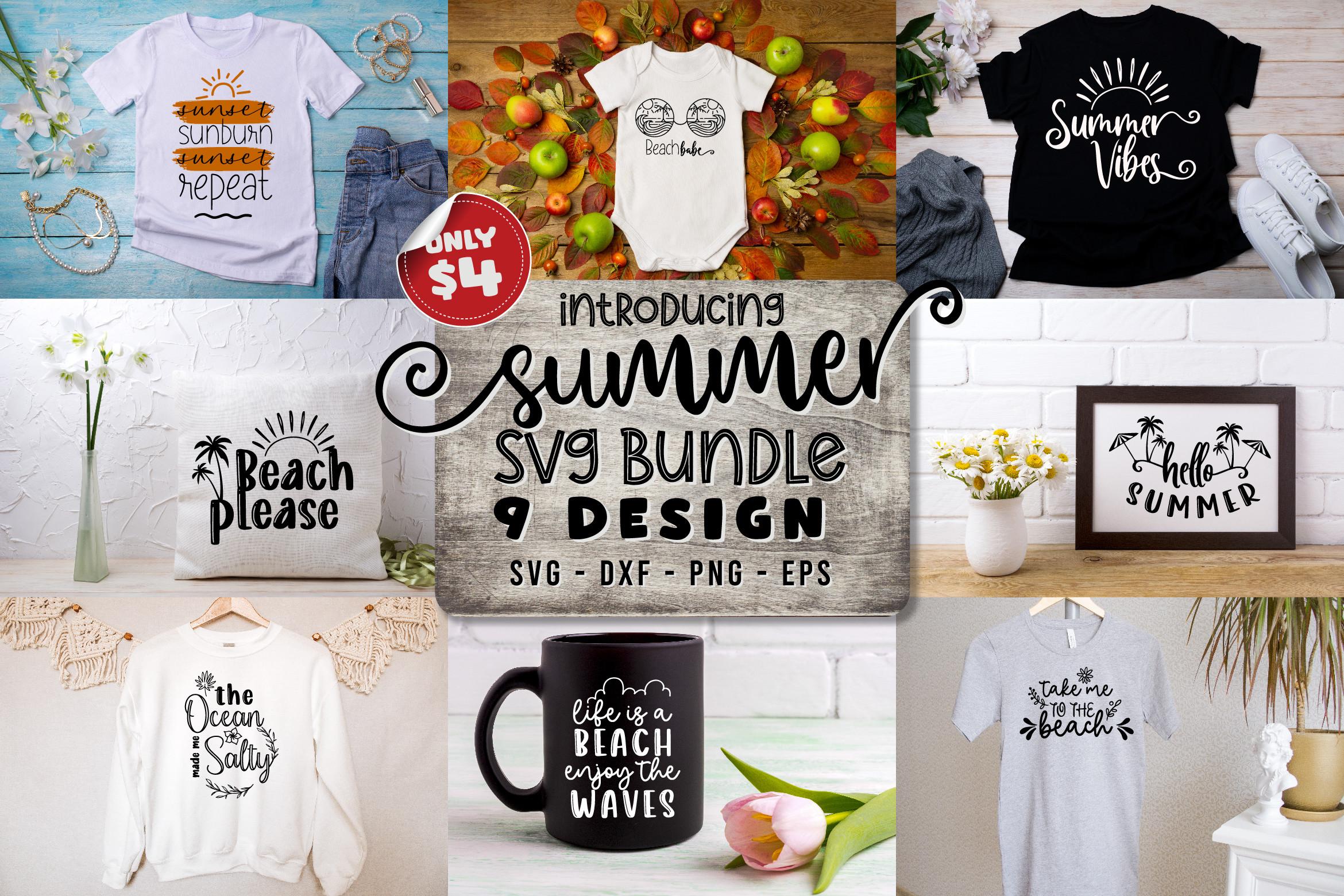 Summer SVG Bundle | Beach Bundle