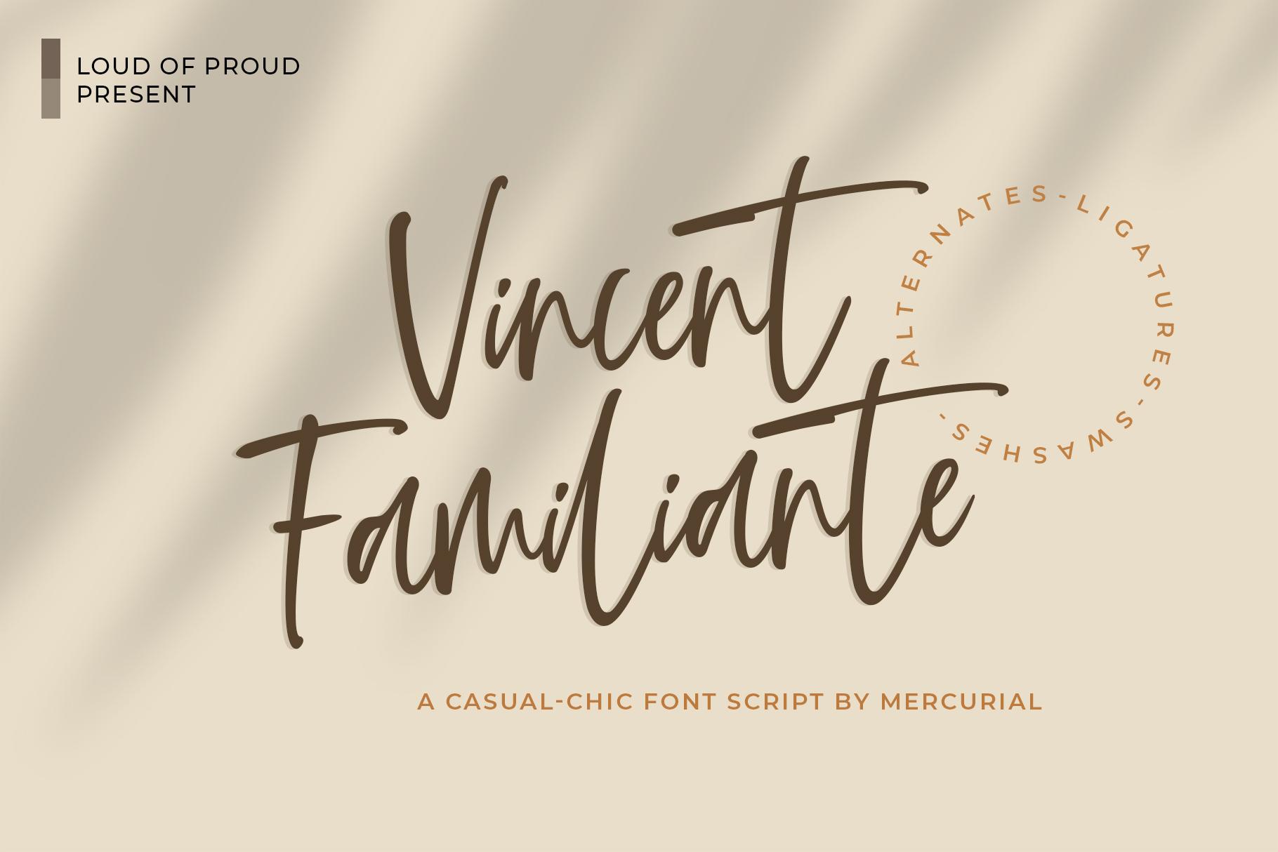 Vincent Familiante Font