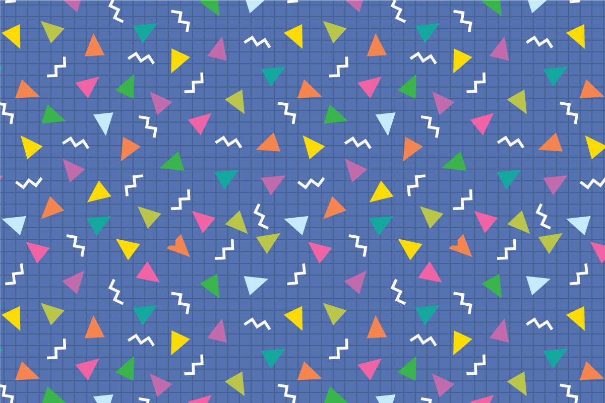 Colorful Triangle Seamless Pattern