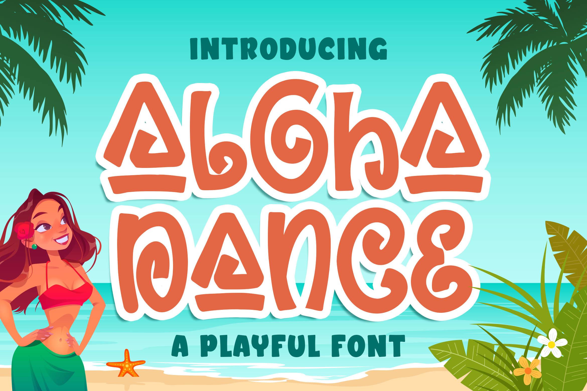 Aloha Dance Font