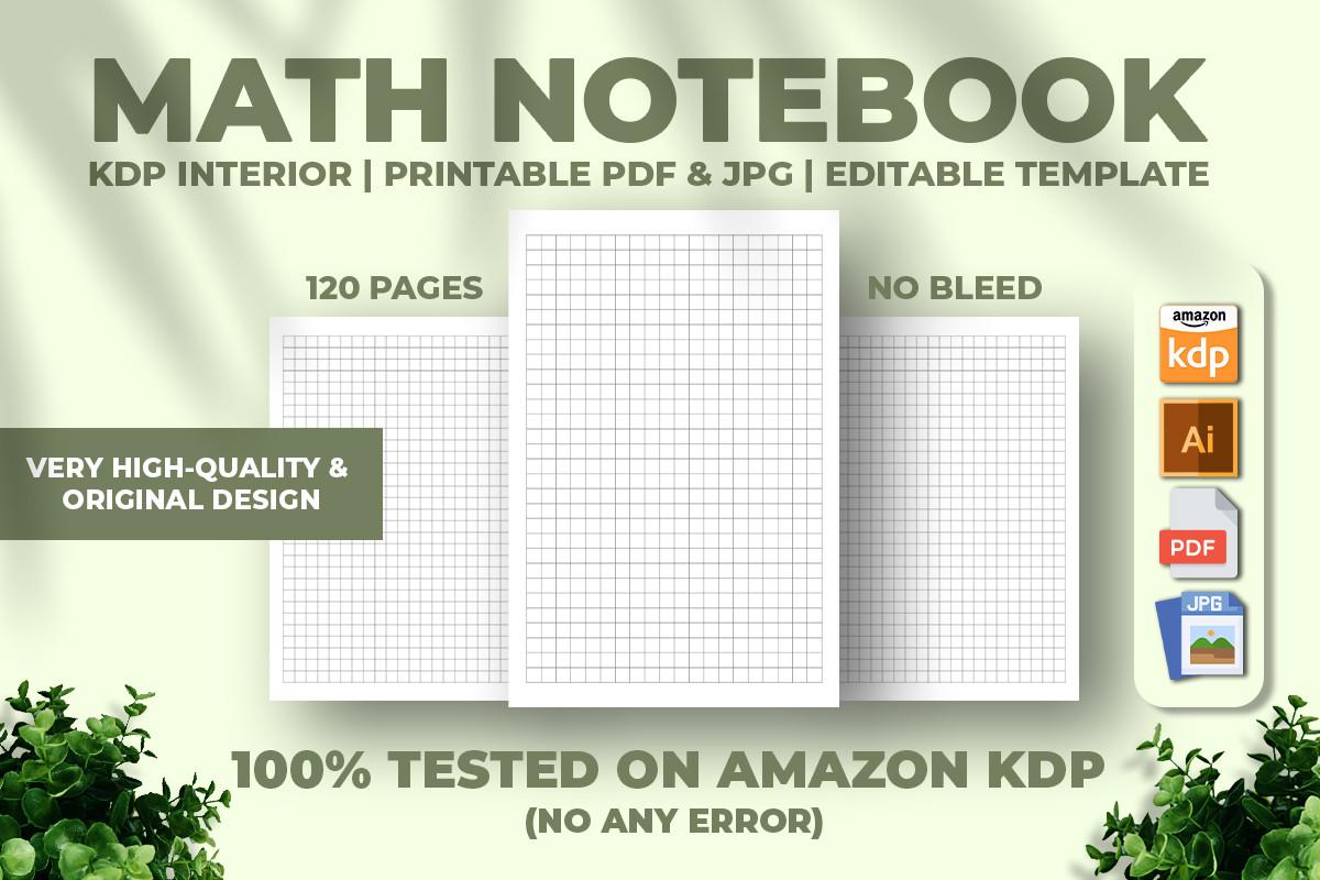 Math Notebook KDP Interior