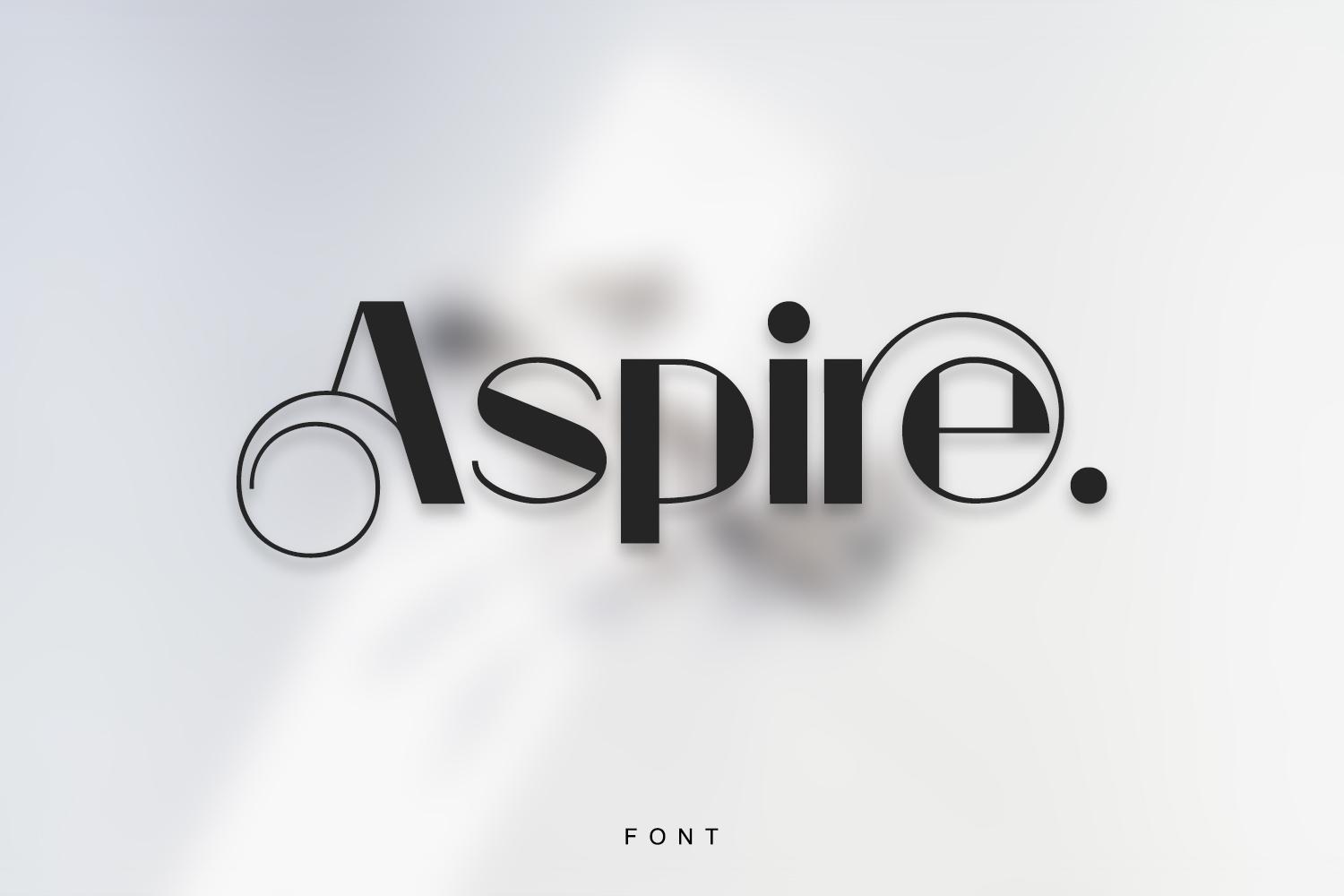 Aspire Font