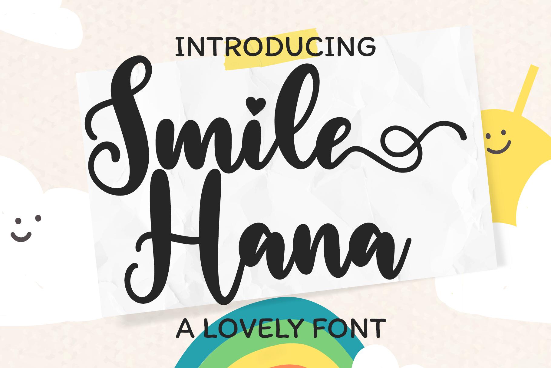 Smile Hana Font