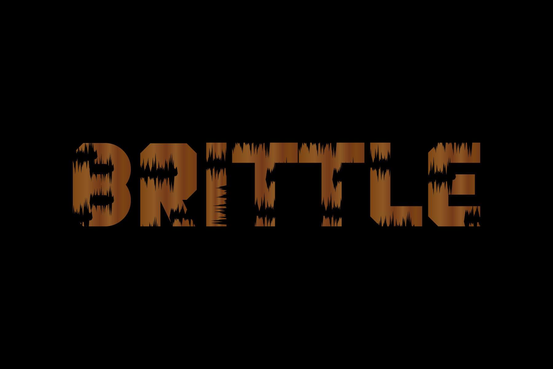 Brittle Font