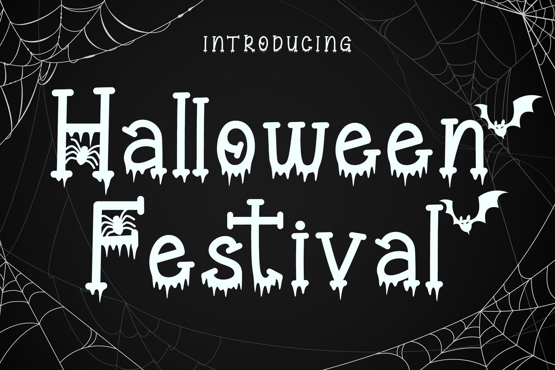 Halloween Festival Font