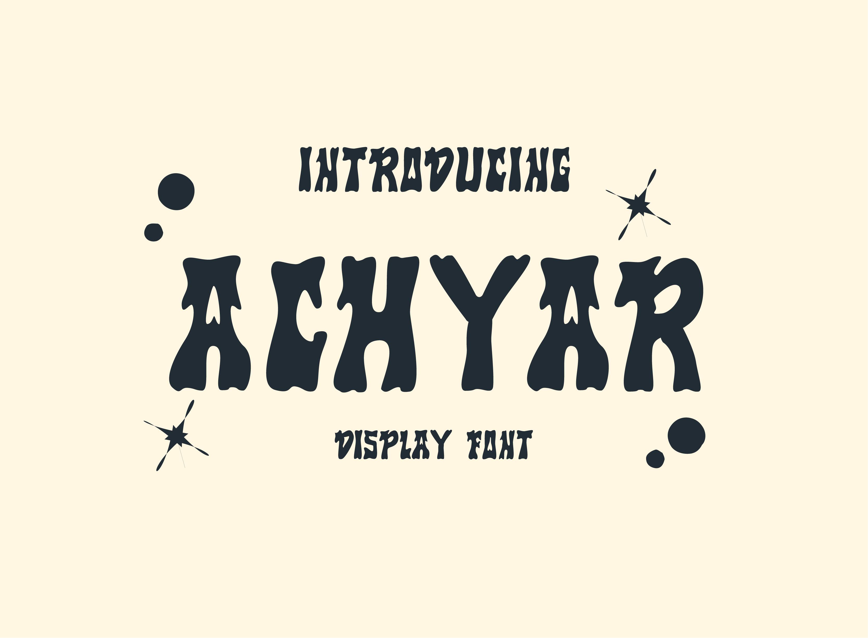 Achyar Font
