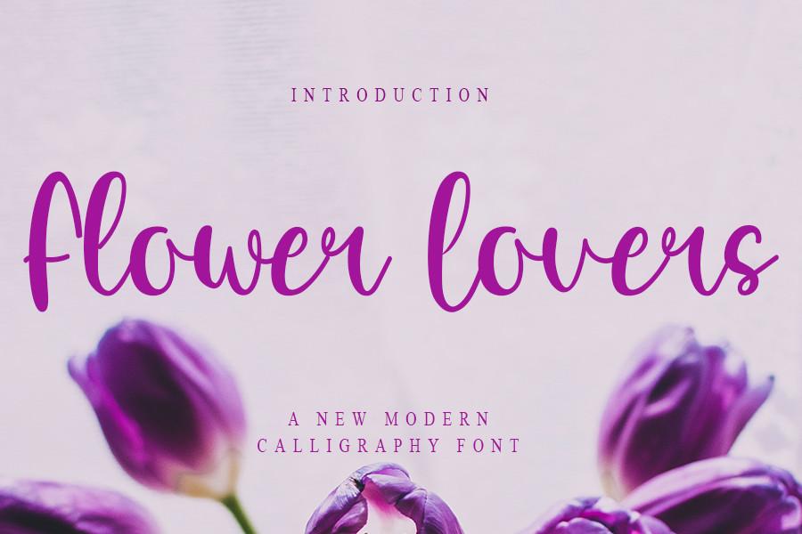 Flower Lovers Font