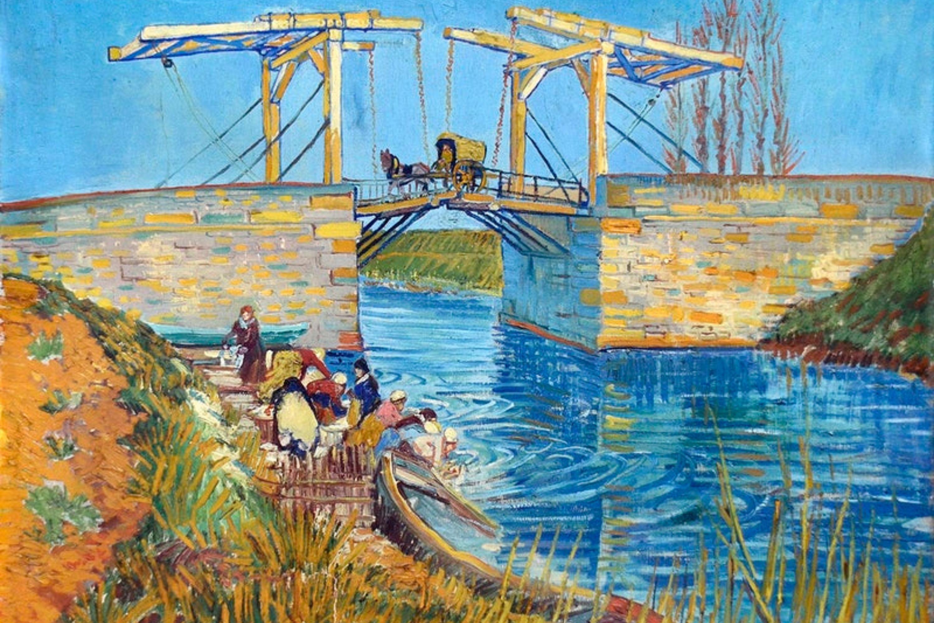 Vincent Van Gogh the Langlois Bridge at