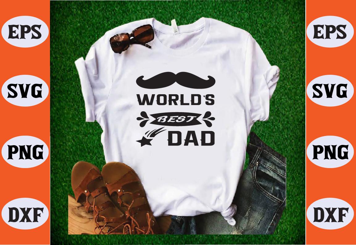 Worlds Best Dad Svg