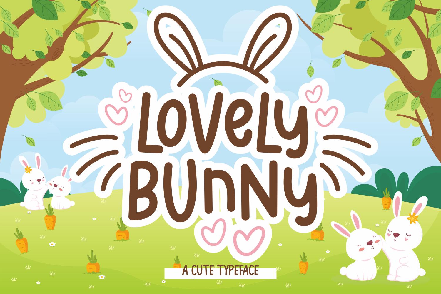 Lovely Bunny Font