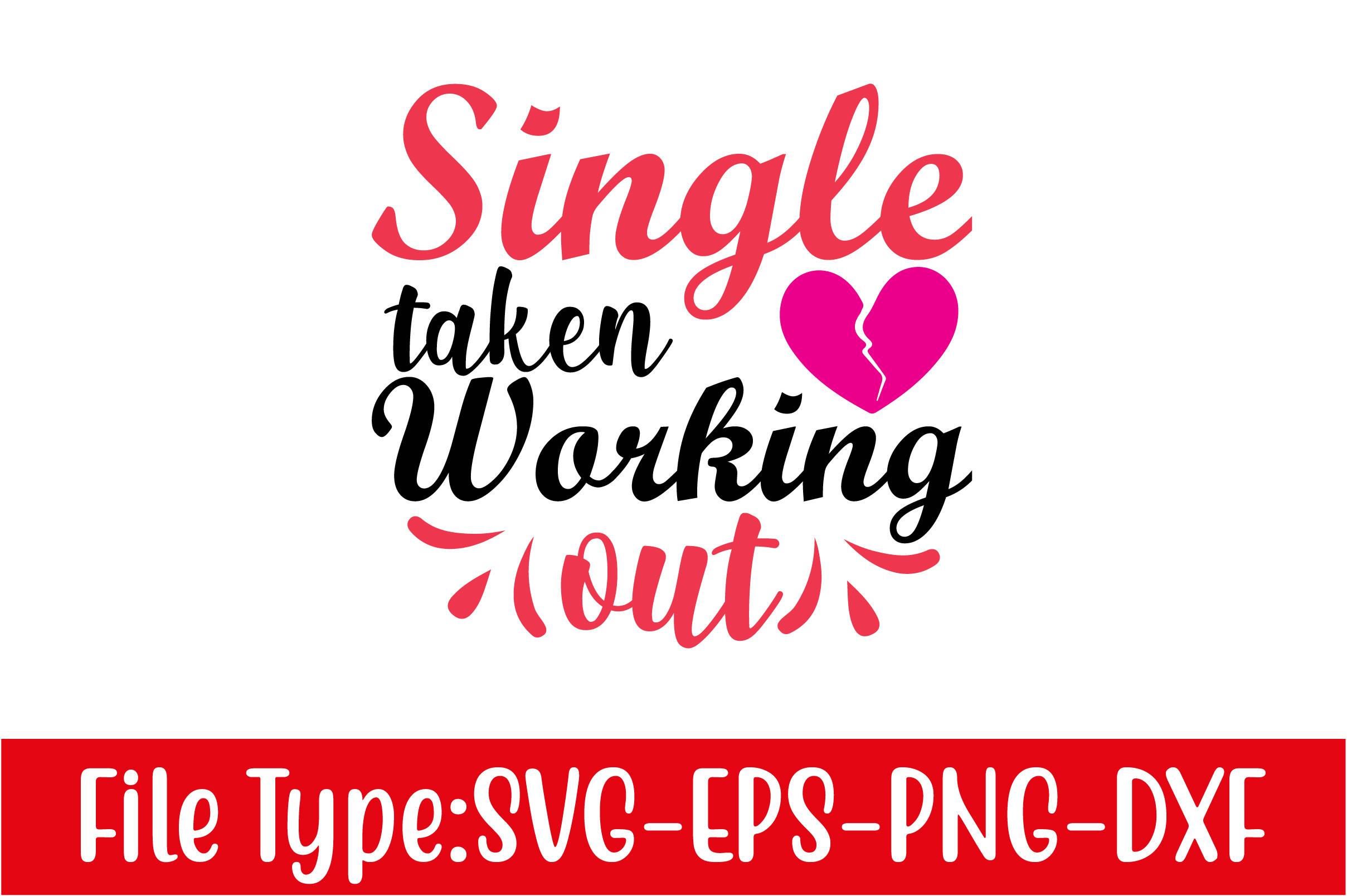 Valentine's Day Svg Design,  Single Take