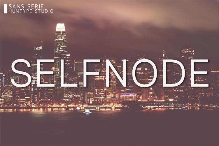 Selfnode Font