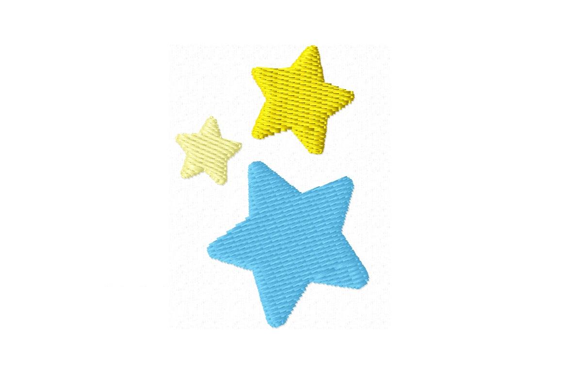 Stars Embroidery Design