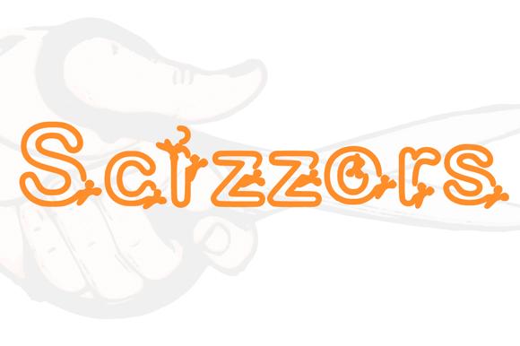 Scizzors Font