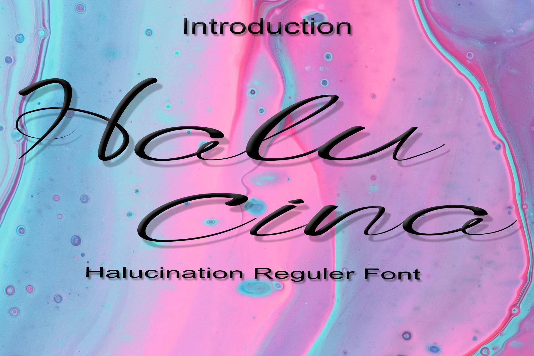 Halucina Font