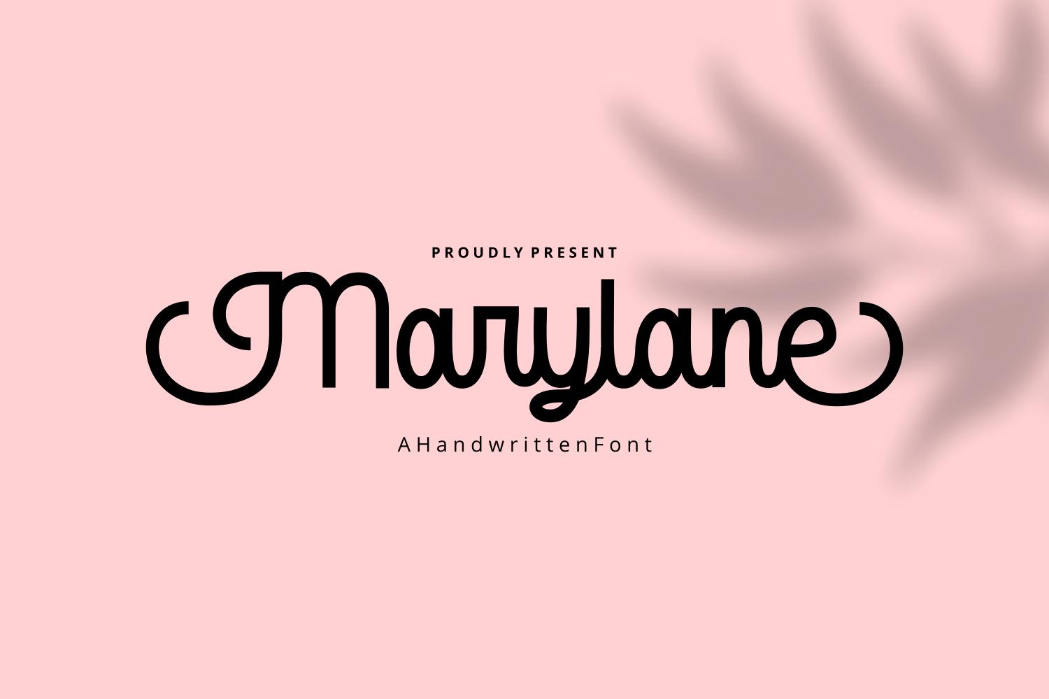 Marylane Font