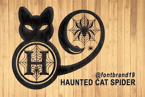 Haunted Cat Spider Font