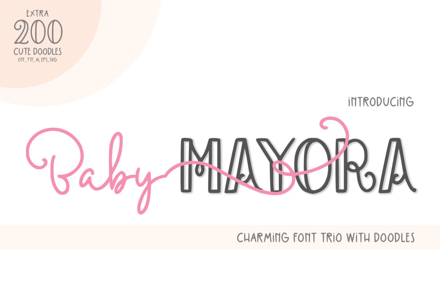 Baby Mayora Font