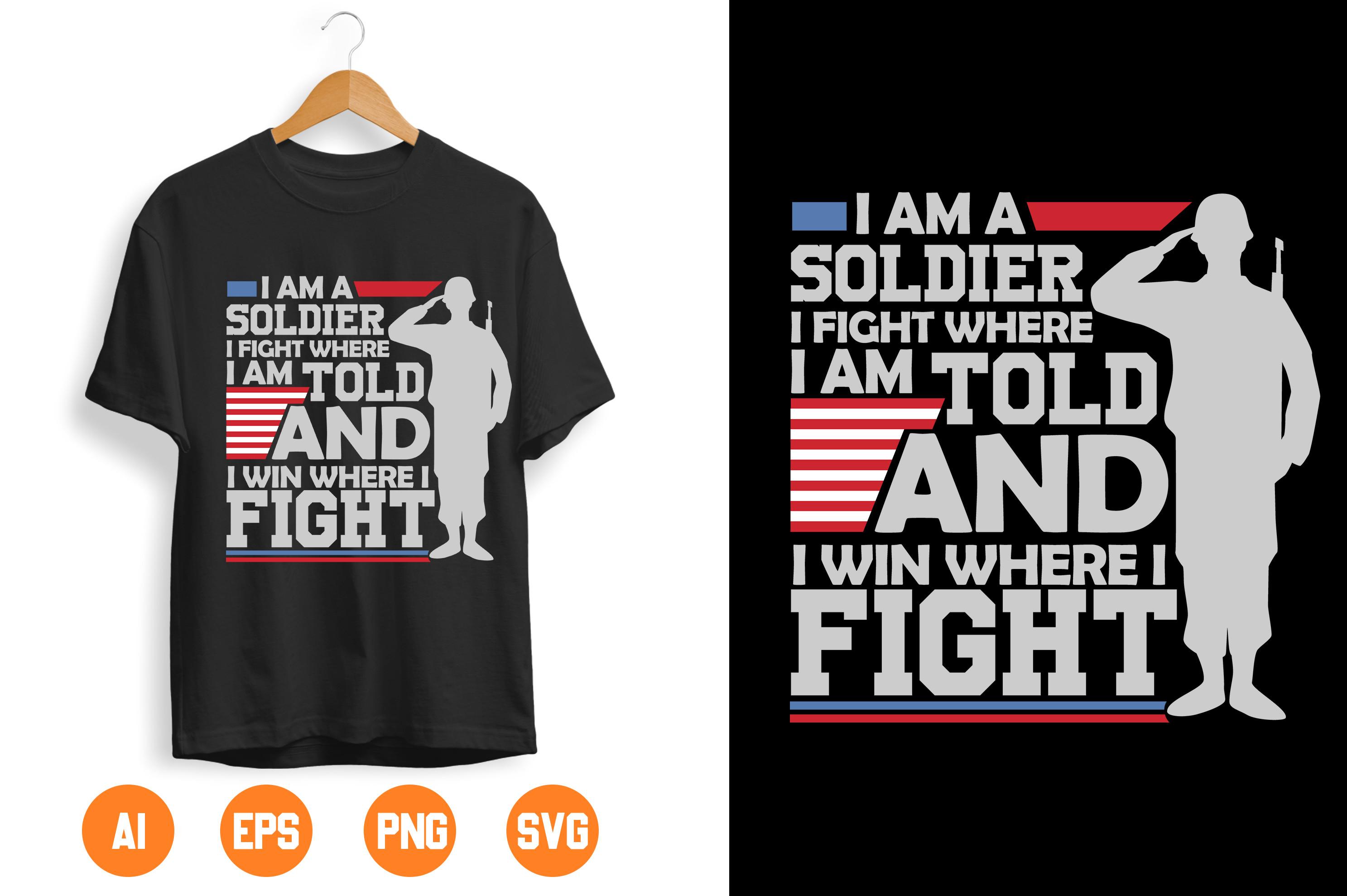 USA Army T-shirt Design 23