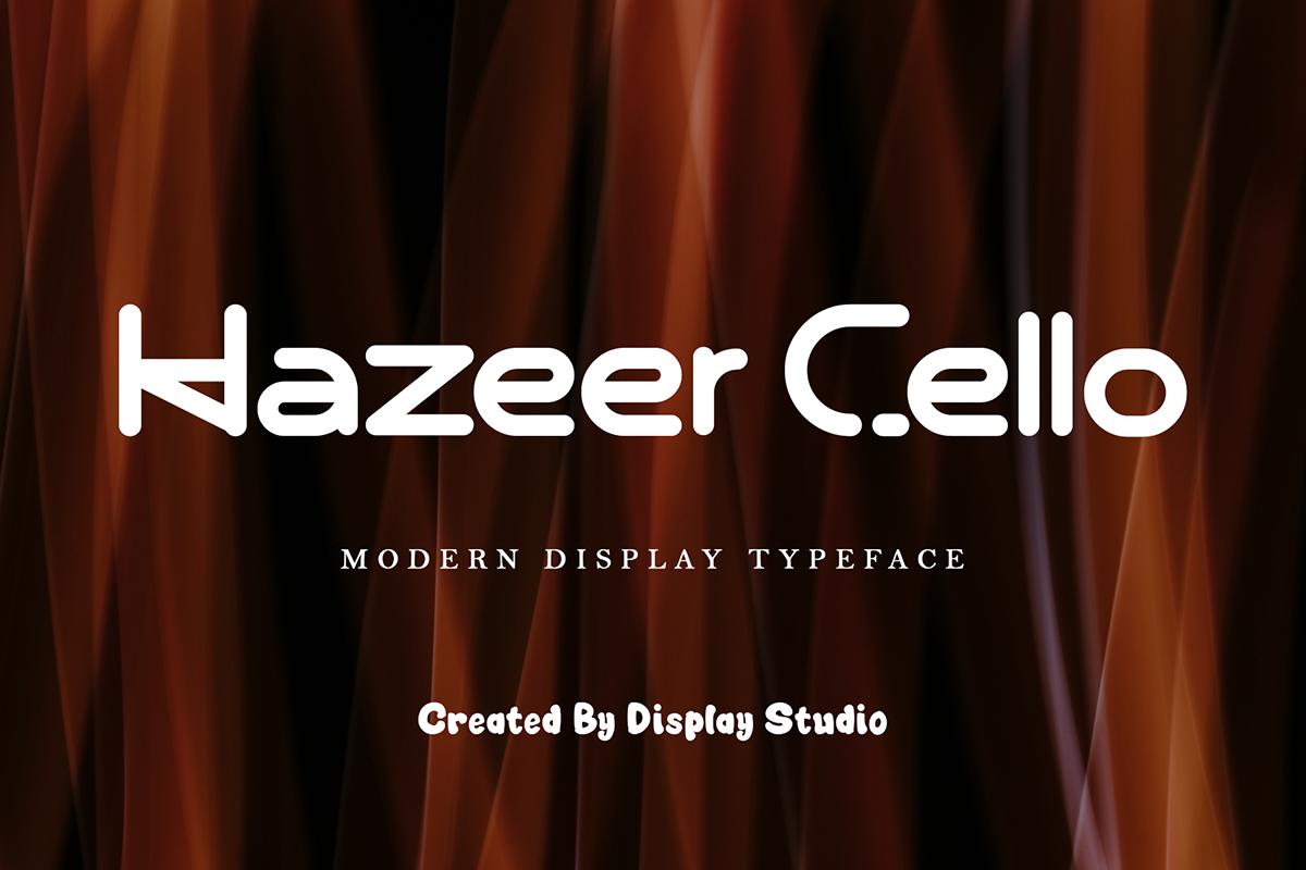 Hazeer Cello Font