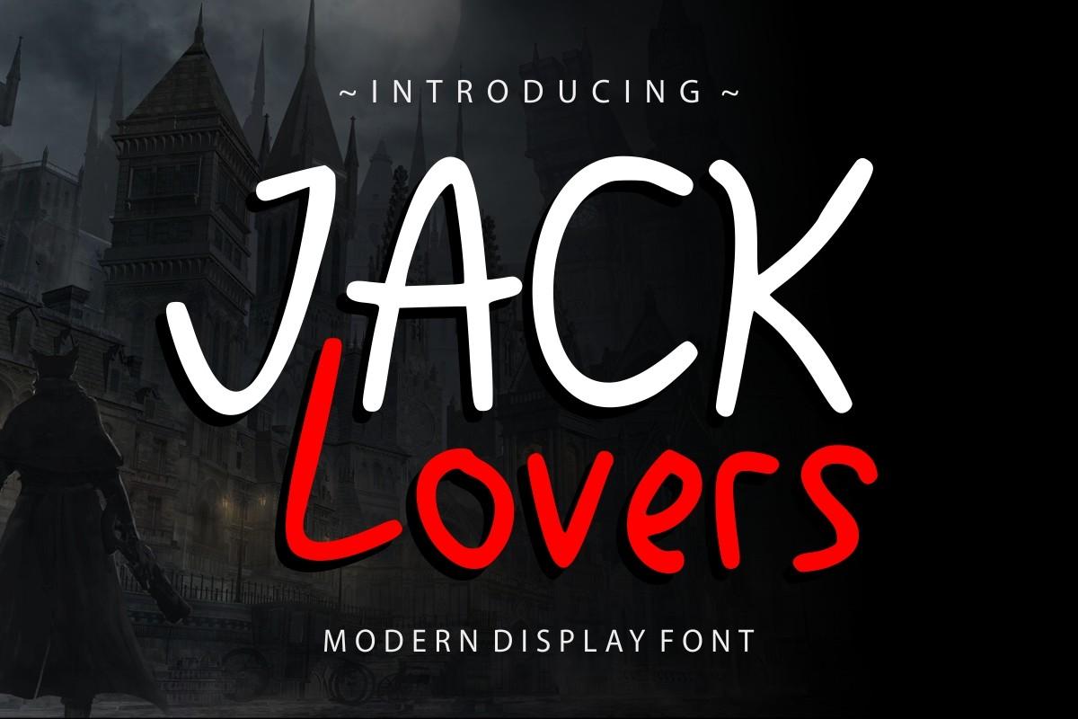 Jacklovers Font