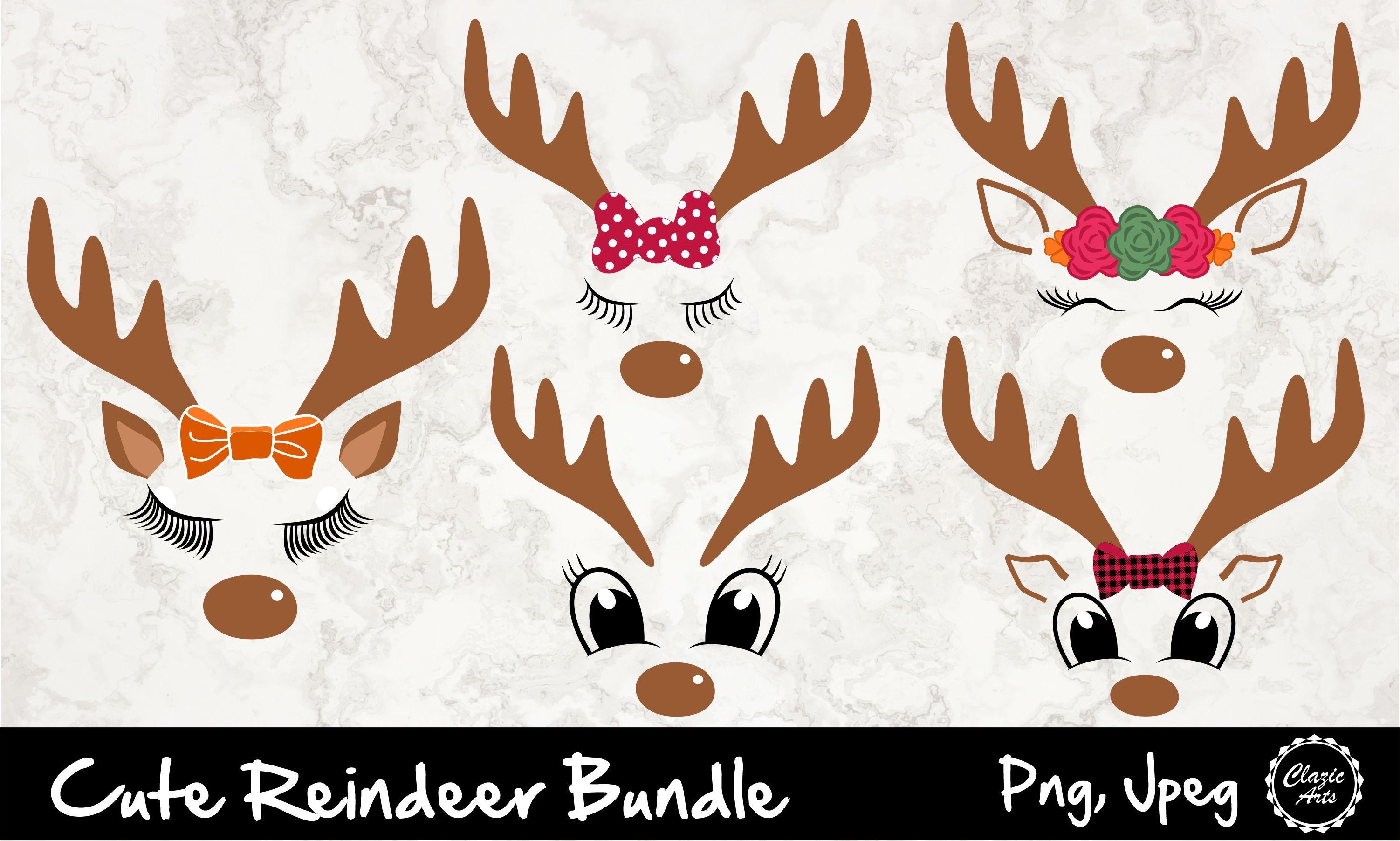 Cute Reindeer Bundle