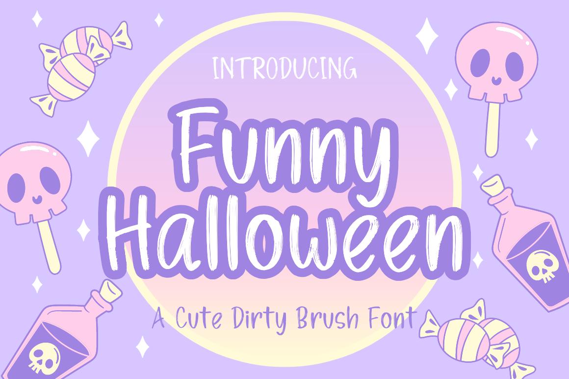 Funny Halloween Font